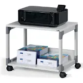 Durable System trolley - 47,7 x 60 x 43,2 cm - Grijs - Open