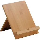 Kesper FSC Luxe Kookboek- en Tabeletstandaard - FSC Bamboe - Afm. 18 x 19.2 x 23 Cm.