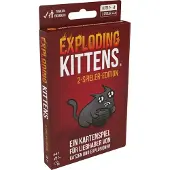 Asmodee Exploding Kittens, editie voor 2 spelers (losse verpakking)