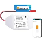 Meross Afstandsbediening voor garagepoort, MSG100HK, compatibel met HomeKit