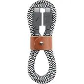 Native Union Câble ceinture USB-C vers USB-C Zebra 1,2m