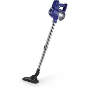 Cleanmaxx snoerloze cycloonstofzuiger - blauw/zilver