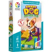 SmartGames Smart Dog - Logisch Denkspel - 60 uitdagingen - Compact Solospel voor Kinderen én Volwassenen - Vanaf 6 Jaar