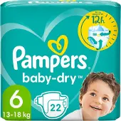 Pampers Baby-Dry Maat 6 Luiers