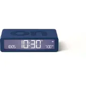 Lexon - Flip - Classic - Omkeerbare LCD wekker - Donker Blauw