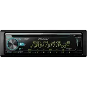 Pioneer DEH-X7800DAB Autoradio enkel DIN DAB+ tuner, Bluetooth handsfree, Aansluiting voor stuurbediening