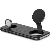 Satechi Qi2 Trio, Interne, USB, Draadloos opladen, 1,02 meter, Grijs