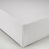 Belmarti geplooide bedrok 150 x 200 cm - 32 cm hoog - ivoor