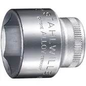 Stahlwille 456 8 02110008 Zeskant Dopsleutelinzetstuk 8 mm 3/8 (10 mm)