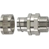 Hellermanntyton 166-31104 PCS20-SM-M20-NPB-ML Slangbevestiging Metaal M20 Recht 1 stuk(s)