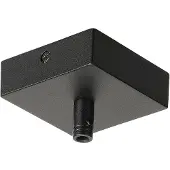 SLV Plafondrozet Glenos zwart