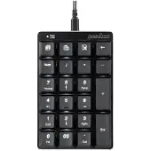 Perixx PERIPAD-303 B Numeriek toetsenbord Kabelgebonden Verlicht Zwart