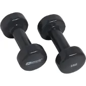 Schildkröt Fitness - Vinyl Hantel Set 2 x 3 kg, grijs