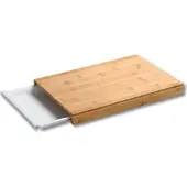 Kesper Bamboe snijplank met uitschuifbare lade, 34 x 24 cm, Kesper