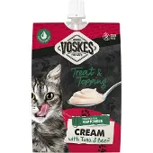 Voskes 15x Original Cream Kattensnack Tonijn & Rund 90 Gr