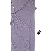 Cocoon Travel Sheet XL Insect Shield 100% Egyptian Cotton Lakenzak Elephant Grey