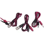 Voltcraft BNC-meetsnoerenset 0.80 m Zwart, Rood