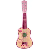 Bontempi - Roze gitaar in hout, 55 cm