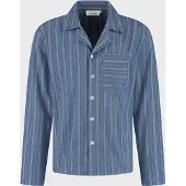 Yumeko Pyjamashirt Flanel XL Blauw - Eco, Bio & Fairtrade