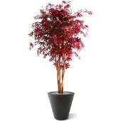 Maxifleur Kunstplanten Acer kunstboom 160cm - burgundy