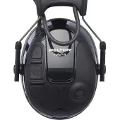 3M Protac 3 S 26db Slim Headband Headset Black