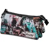 DC Comics Justice League Drievoudige Etui Veelkleurig