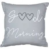 Mars & More hartje kussen good morning 45x45cm*
