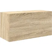 vidaXL Badkamerwandkast 60x25x30 cm bewerkt hout sonoma eikenkleurig