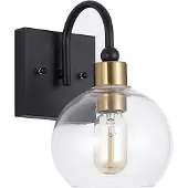 Toolight Wandlamp Black Gold APP1580-1W