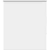 vidaXL Rolgordijn verduisterend 125x130 cm stofbreedte 121,6 cm wit