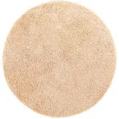 vidaXL Hoogpolig vloerkleed NAVARRA 100x100 cm polyester beige