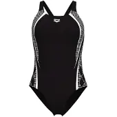 Arena - Women's Swim Pro Back Graphic - Badpak 34, zwart