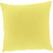 Unique living sierkussen otis lemon yellow -45x45cm