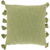 Unique living sierkussen jonne tea green -45x45cm