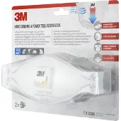 Aura 9322c2n ffp2 fijnstofmasker met uitademventiel 2 stuks