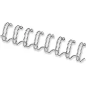 Fellowes Draadrug 8mm 34-rings A4 zilver 100 stuks