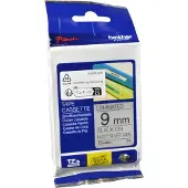 Brother Tape TZe-M921 Zwart op metallic