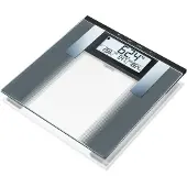 Sanitas SBG 21 764.35 Analyse-personenweegschaal Digitaal Weegbereik (max.): 180 kg Grijs, Glas