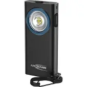Ansmann looplamp oplaadbaar | Minilamp ML400R | 400 lumen | IP44 | Zwart