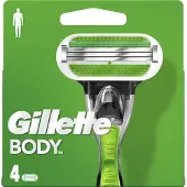 Gillette Body Scheermesjes 4 stuks