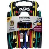 Masterlock - Twin Wire - 10 Snelbinders met dubbele haak