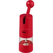 Kuhn Rikon Ratchet Grinder zout- en pepermolen kunststof rood