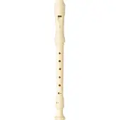 Yamaha YRS-24 B Sopranblockfluit in C Barock, dubbel, wit - Sopraan blokfluit (Barok)