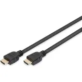 Digitus HDMI kabel 2 meter HDMI Type A (Standaard) Zwart