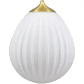 UMAGE Around The World lampenkap hanglamp wit Geborsteld messing