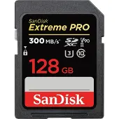SanDisk Extreme Pro (UHS-II, 300MB/s) 128GB