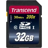 Transcend geheugenkaart - 32 Go - Klasse 10 - SDHC
