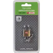 Worldpack bagageslot TSA Luggage Lock goud/zilver 4 cm