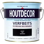 Hermadix Houtdecor Dekkend Zwart 620 2,5 LTR