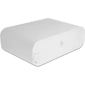 DeLOCK ergonomische monitor standaard/verhoger met 2 lades - M / wit